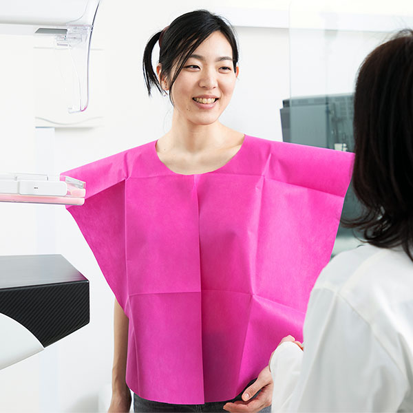 乳房撮影検診衣
